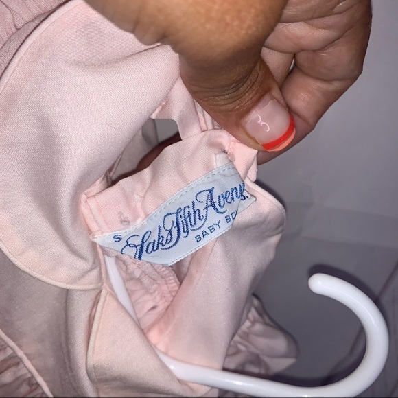 Saks Fifth Avenue Vintage Baby Girls Dress 1970’s - Picture 3 of 3